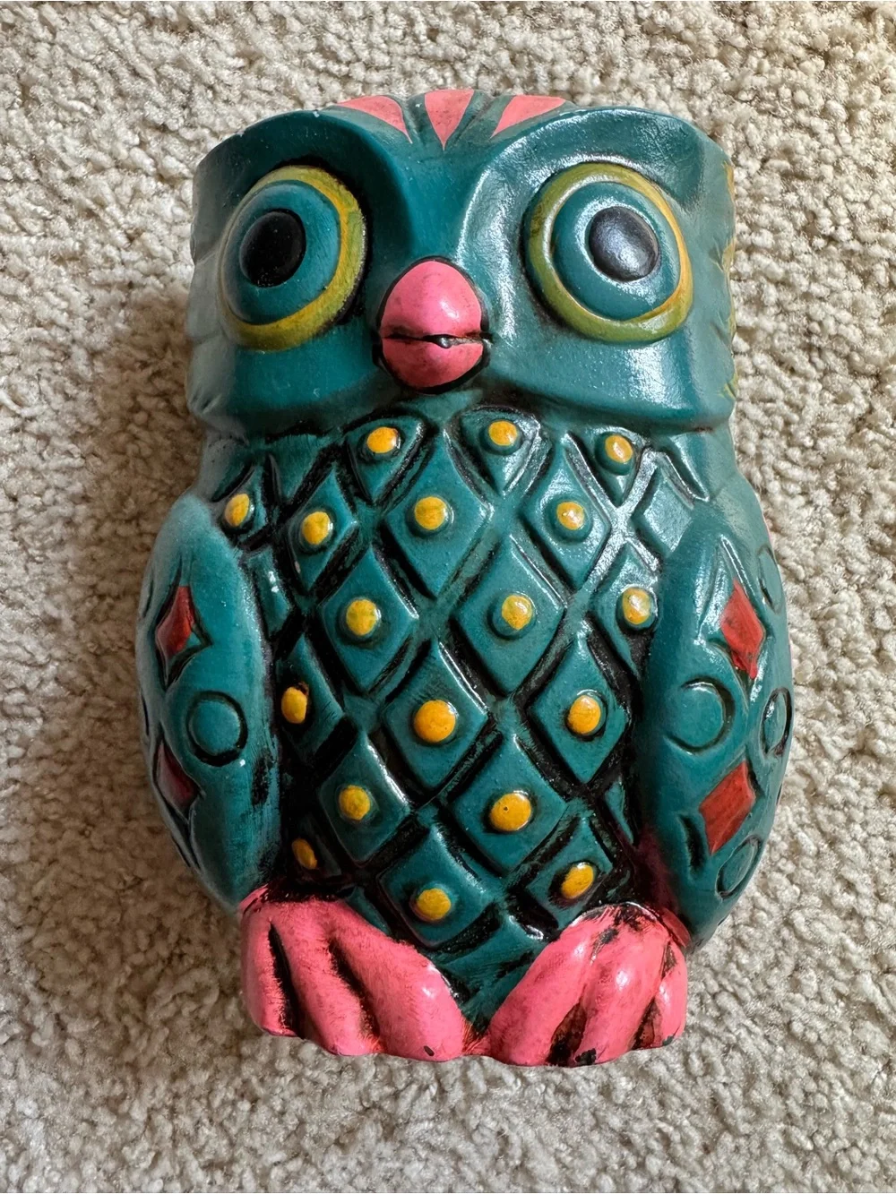 Vintage Owl Bank